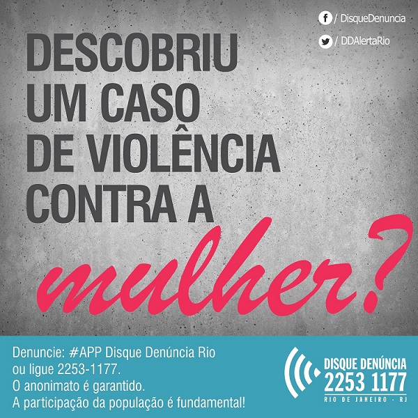 Aplicativo Disque Denúncia Rio ajuda a polícia a resgatar mulher mantida em cárcere privado após ser agredida pelo marido